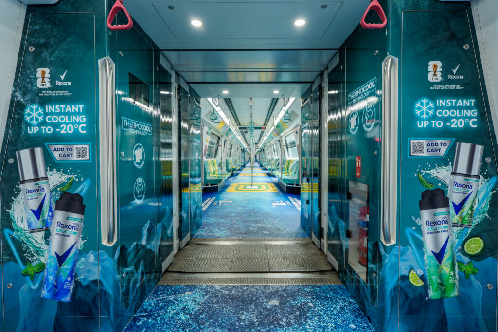 CL103837 | Living Minds Partners with Unilever Singapore to Bring Rexona’s Coolest Football Moments Museum Train to Life