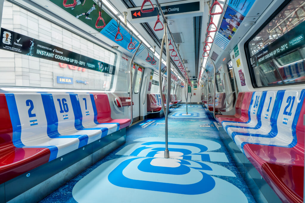 CL103841 | Living Minds Partners with Unilever Singapore to Bring Rexona’s Coolest Football Moments Museum Train to Life