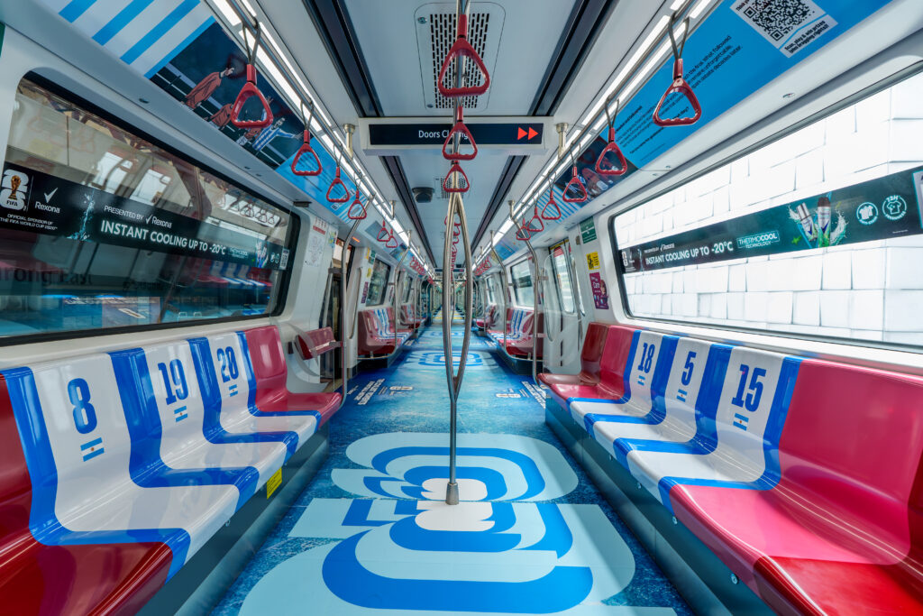 CL103843 | Living Minds Partners with Unilever Singapore to Bring Rexona’s Coolest Football Moments Museum Train to Life