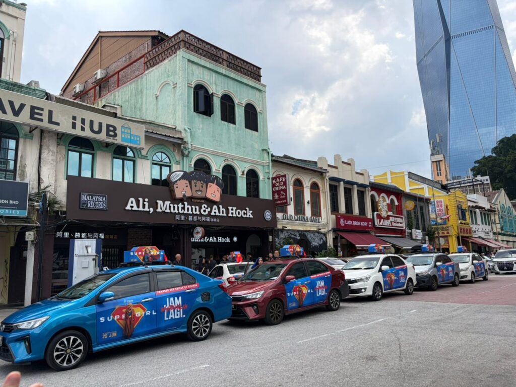 Grab Car Convoy | PHD Malaysia and Warner Bros. Redefine Heroism with Localised ‘Supergirl 2026’ Launch