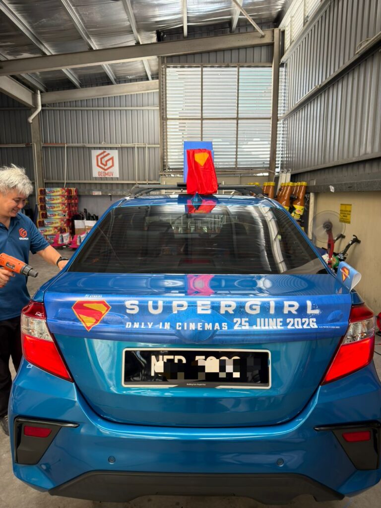 Grab Car with Cape 1 | PHD Malaysia and Warner Bros. Redefine Heroism with Localised ‘Supergirl 2026’ Launch
