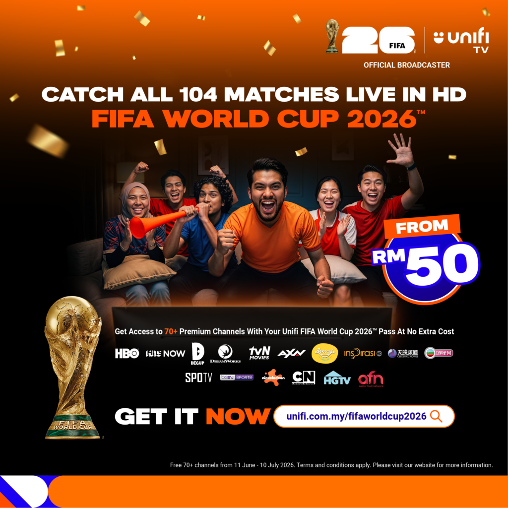 Master kv ENG 01 Fans w Trophy | Unifi TV Goes Beyond the Broadcast with a Nationwide FIFA World Cup 2026™ Fan Experience