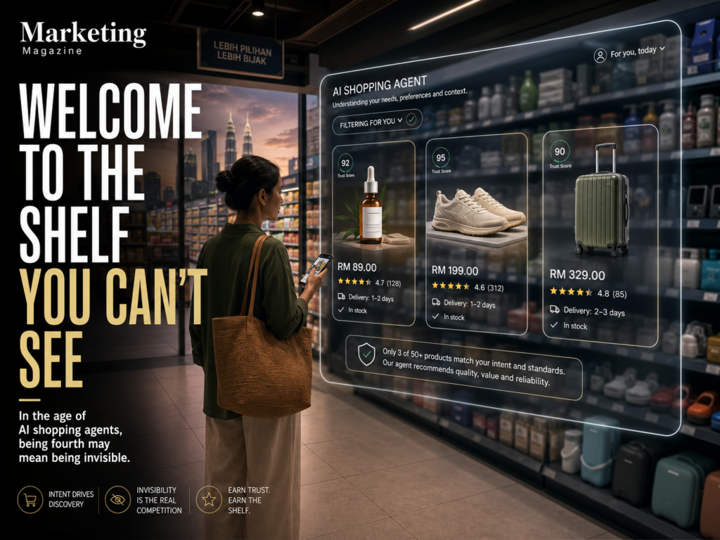 The Death of Persuasion Happens When AI Starts Choosing the Brands We Buy 1 Invisible Shelf | The Death of Persuasion Happens When AI Starts Choosing the Brands We Buy